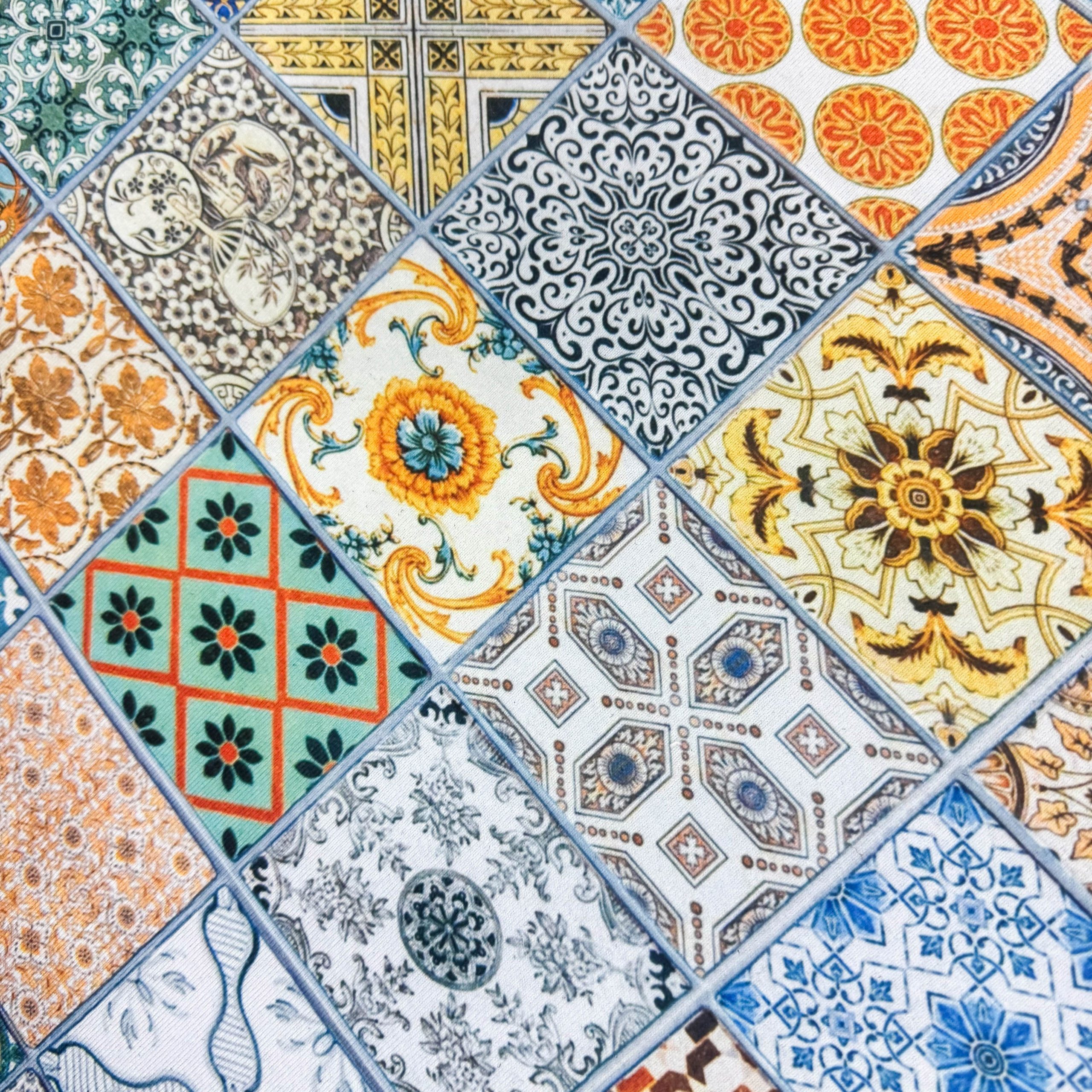 Carpetia Küchenläufer Küchenteppich Modern, rechteckig, Höhe: 5 mm, rutschhemmender Rücken, pflegeleicht, robust – Bild 5 von 5