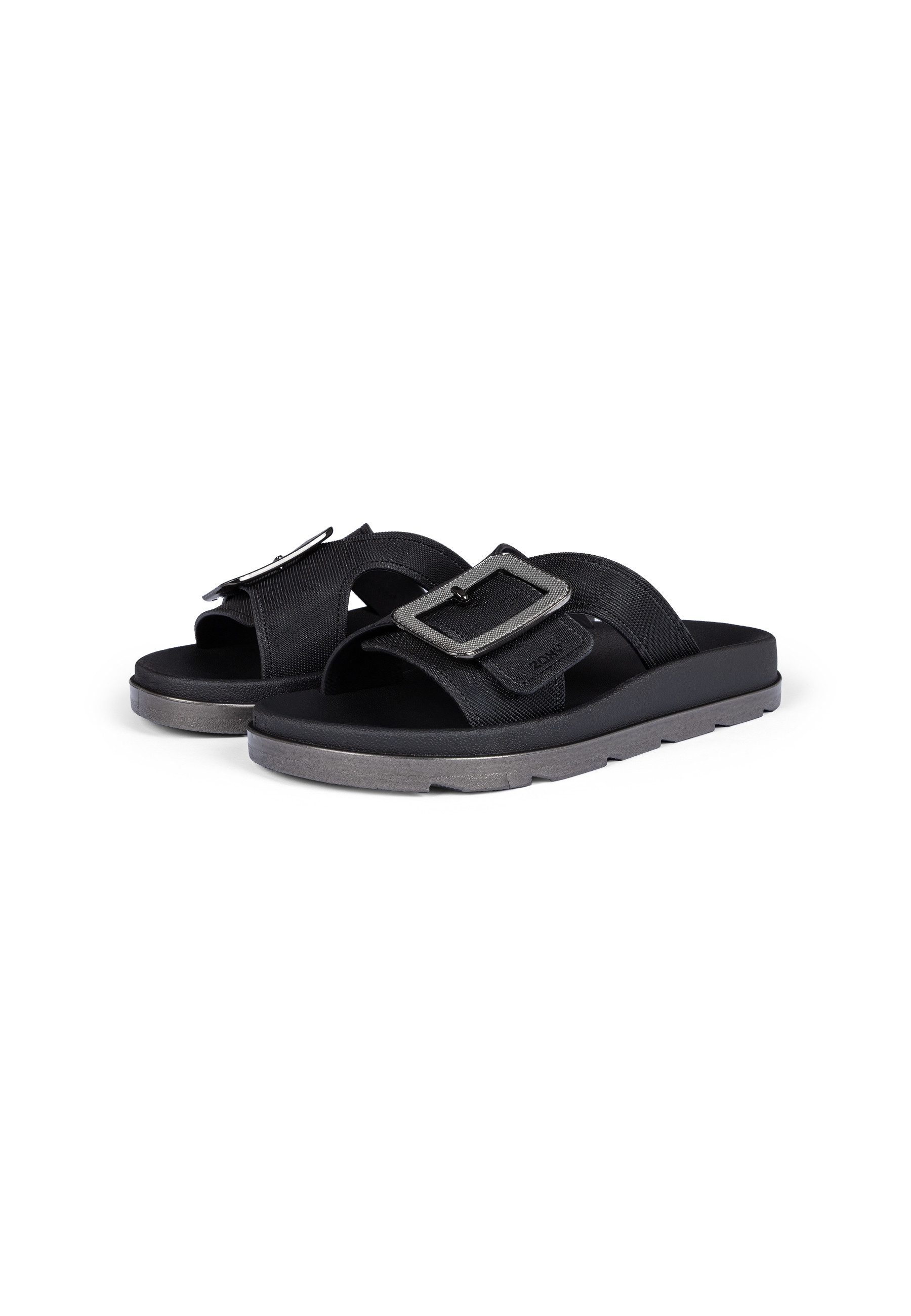 Zaxy VIBE AD - Pantolette Pantolette Pantoletten mit großer Schnalle - auffälliges modisches Design – Bild 2 von 5