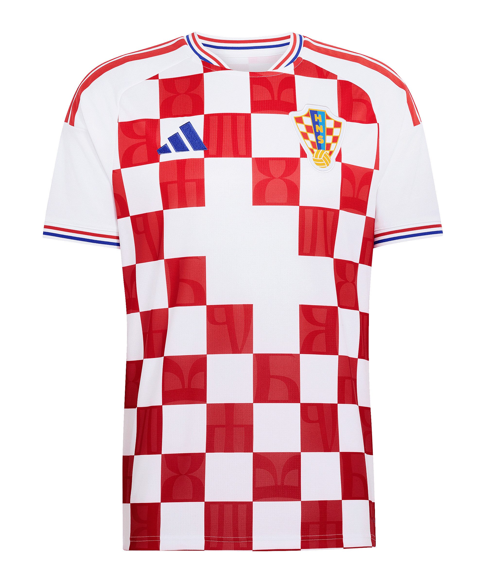 adidas Performance Fußballtrikot adidas Performance Kroatien Trikot Home 2026 Weiß Teamsport