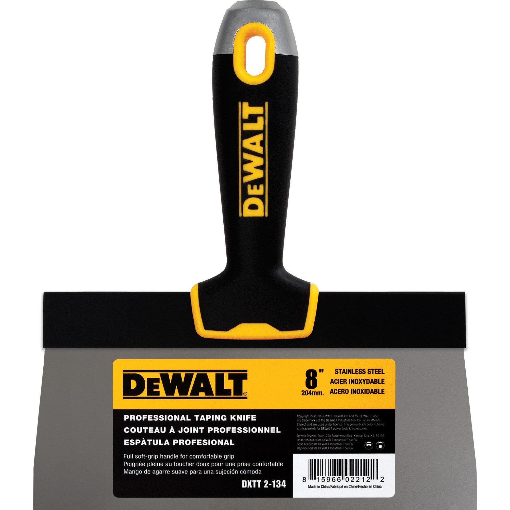 DeWalt Flächenspachtel DeWALT Flächenspachtel Profi Spachtel 8"/204mm 2-134