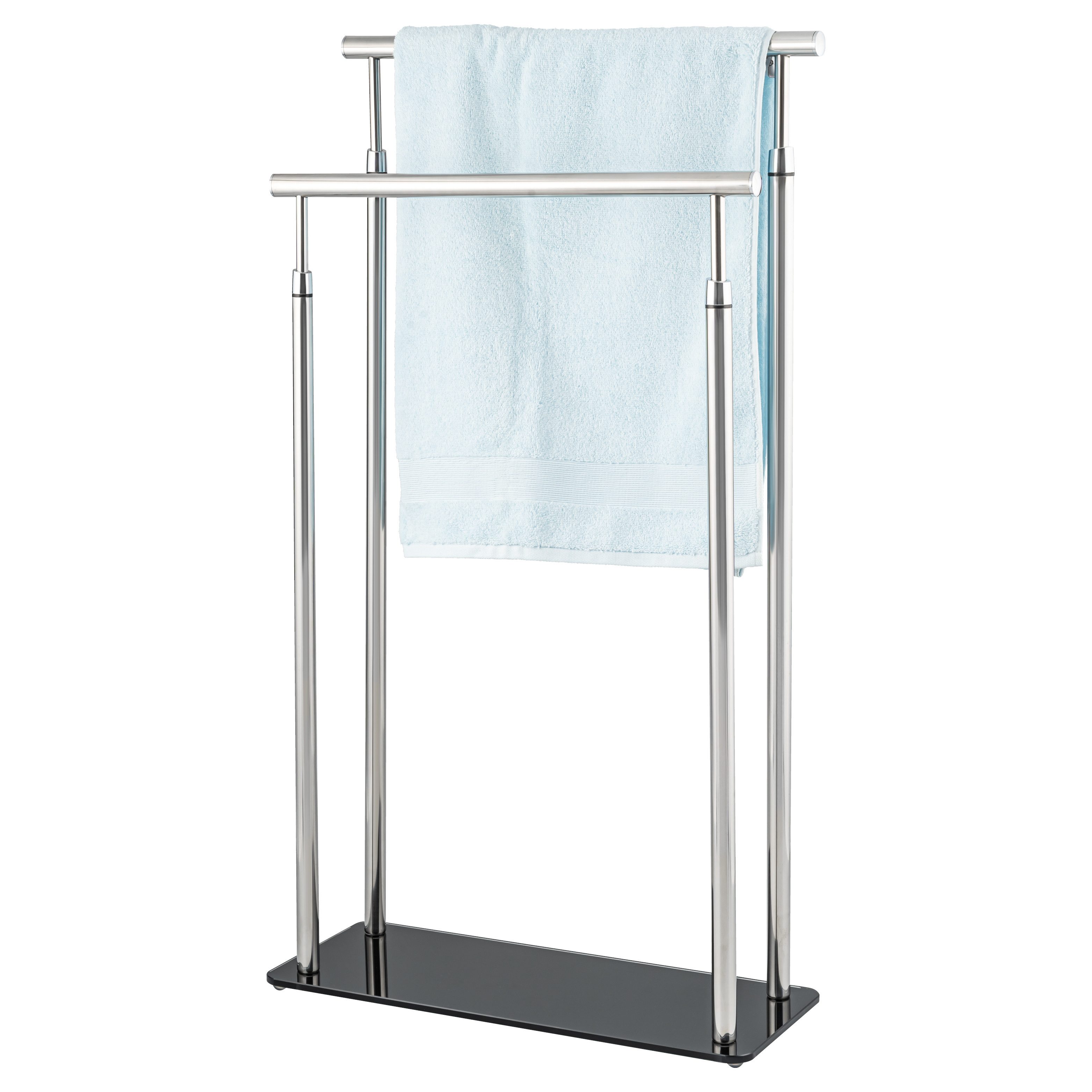 bremermann Handtuchhalter Stand-Handtuchhalter freistehend, 2 Stangen, günstig online kaufen