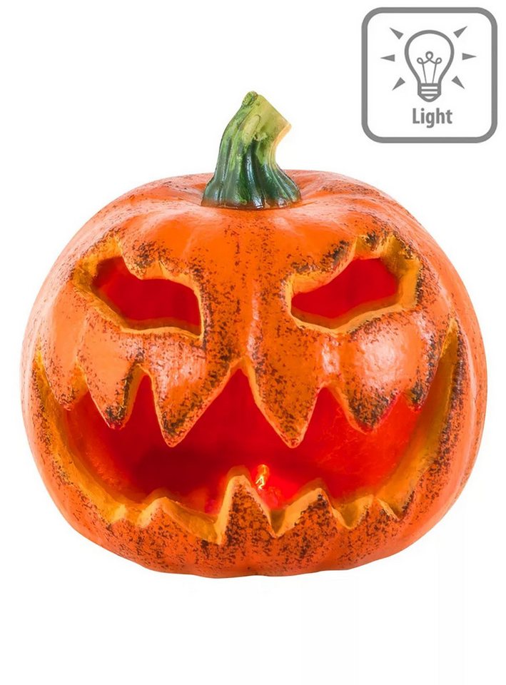 Boland Dekoobjekt Blinkender Halloween Kürbis - Halloween deko, Halloween deko