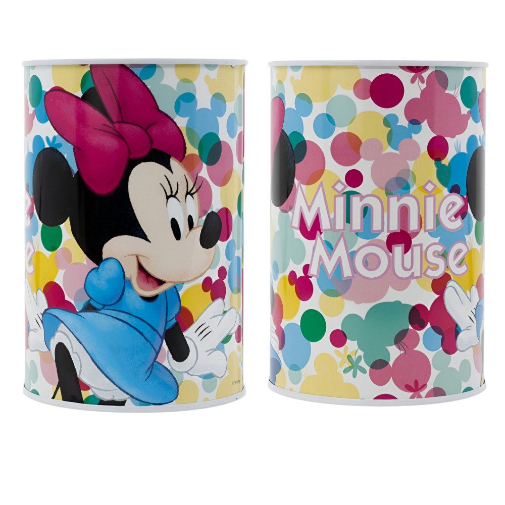 Disney Spardose Disney Minnie Maus Kinder XL Spardose aus Weißblech 1000 ml