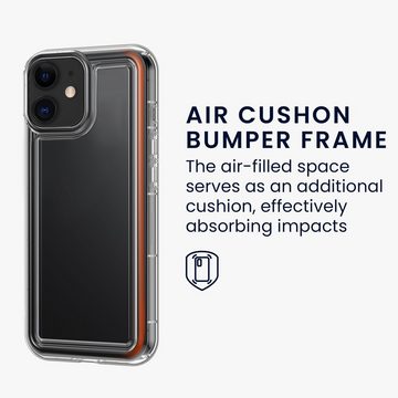 kwmobile Handyhülle Hülle für Apple iPhone 11 Handyhülle, TPU Case mit Luftpolster Bumper - Cover in Transparent