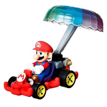 Mattel® Spielzeug-Rennwagen Mattel HDB38: Hot Wheels Mario Kart - DieCast Mini Fahrzeuge + Figuren