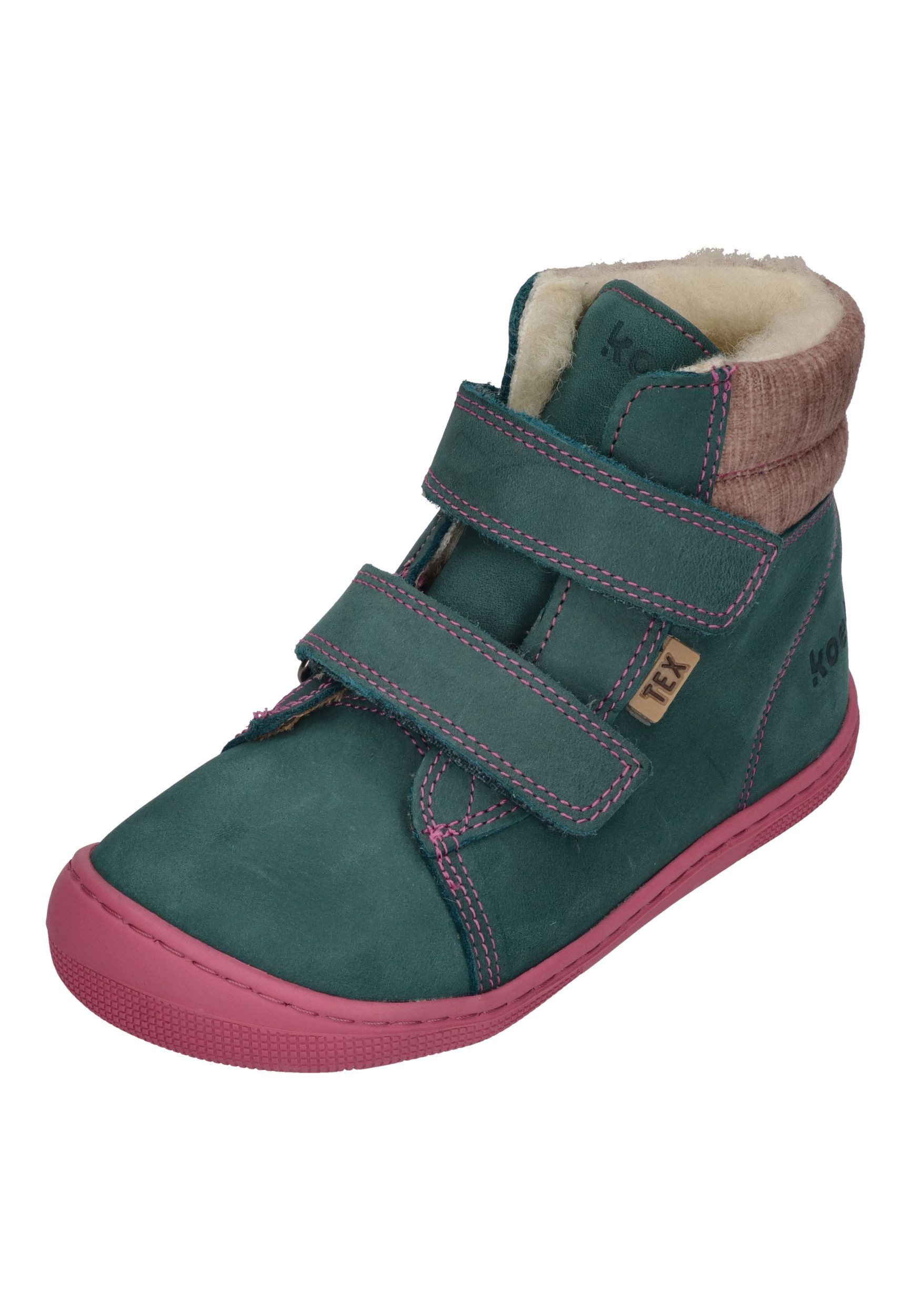 KOEL DEAN 2.0 WP WOOL Barfußschuh Turquoise