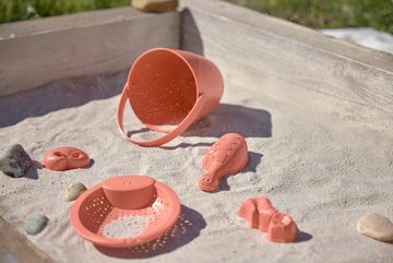 LÄSSIG Sandform-Set Sandspielzeug 5er Set Water Friends, pink, (Set, 5-tlg), Material aus ressourcenschonendem Biokomposit