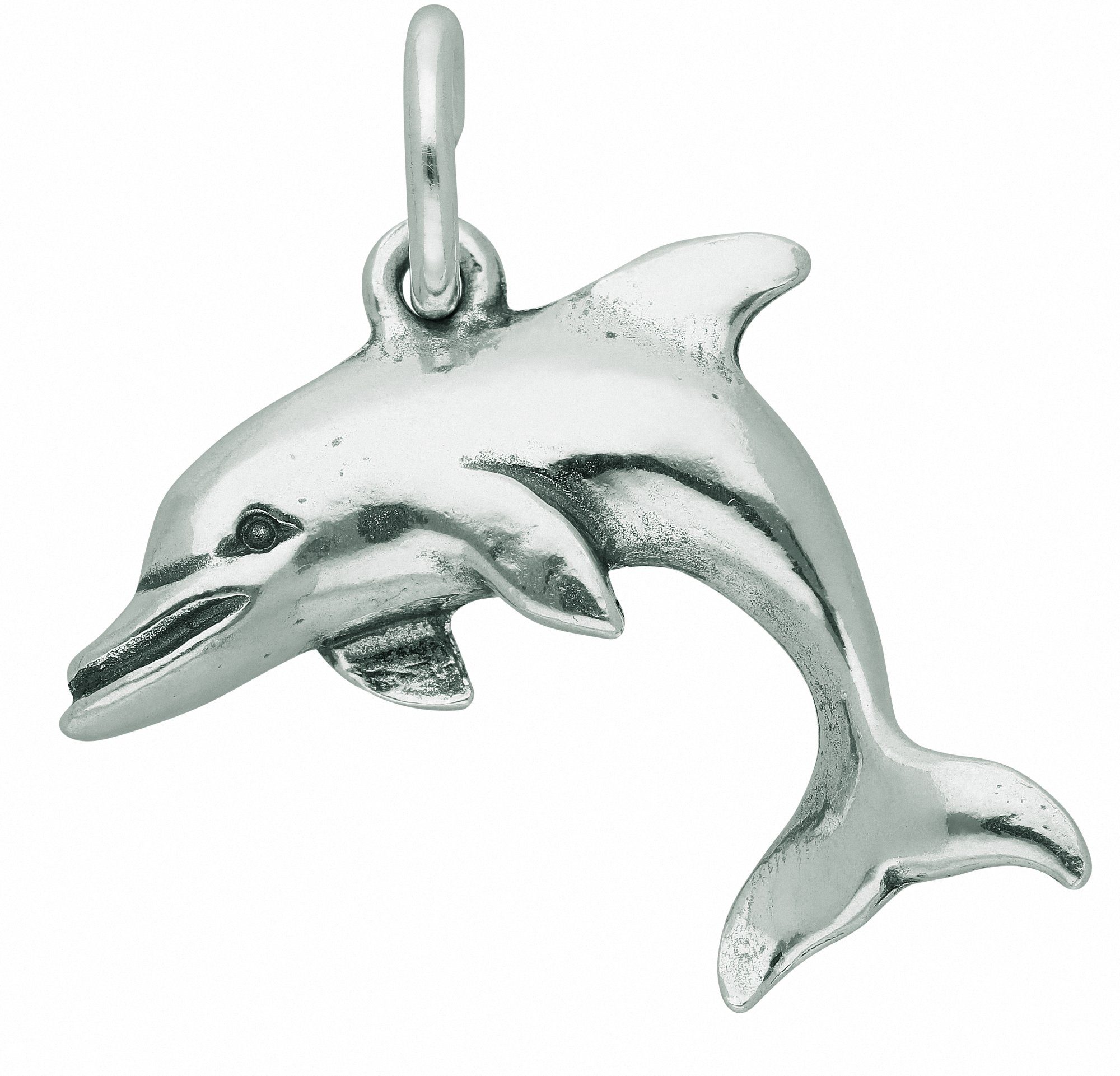 Kettenanhänger Anhänger Delphin 925 Silber