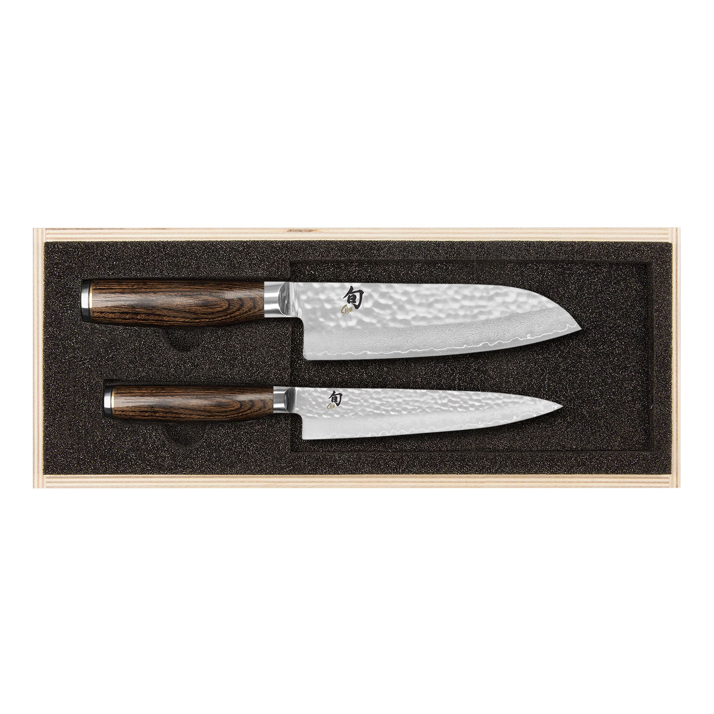 KAI Messer-Set Shun Premier Tim Mälzer Messerset TDMS-230 (Spar-Set, 2-tlg)