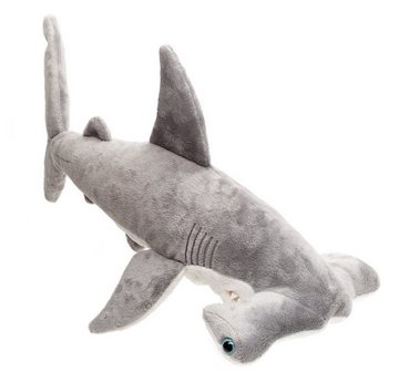 Uni-Toys Kuscheltier Hammerhai - 49 cm (Länge) - Plüsch-Fisch, Hai - Plüschtier, zu 100 % recyceltes Füllmaterial