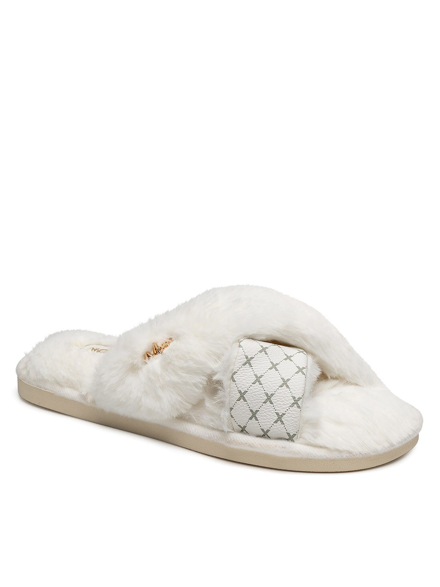 Mexx Mexx Damen-Hausschuhe Écru MI002004343W Hallenschuh – Bild 2 von 5