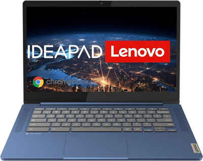 Lenovo IdeaPad Slim, 14" Full HD Display, MediaTek Kompanio 520, 4GB RAM Chromebook (MediaTek Helio, 64 GB SSD, Laptop Computer Notebook 14 Zoll Chromebook Lenovo PC)