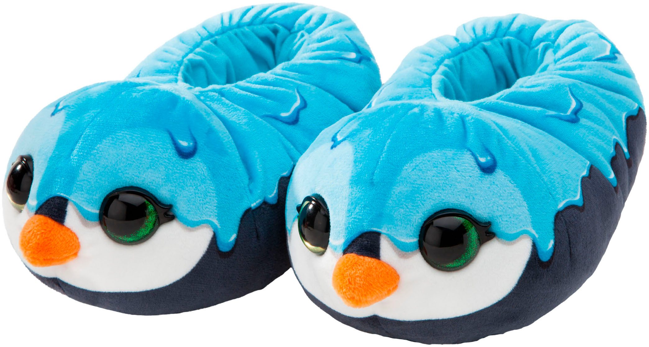 Nici NICIdoos Pinguin figürlich, Größe 30-33 (S) Plüsch Hausschuhe