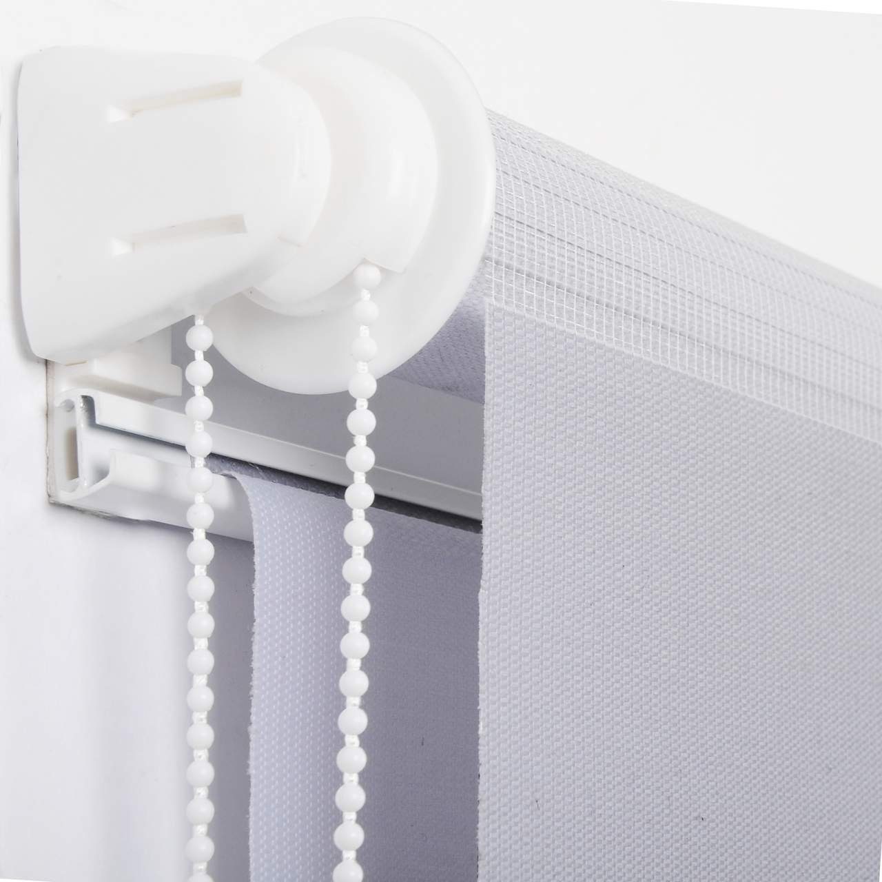 Doppelrollo, Woltu, Lichtschutz, ohne Bohren, freihängend, Klemmfix, Lichtschutz