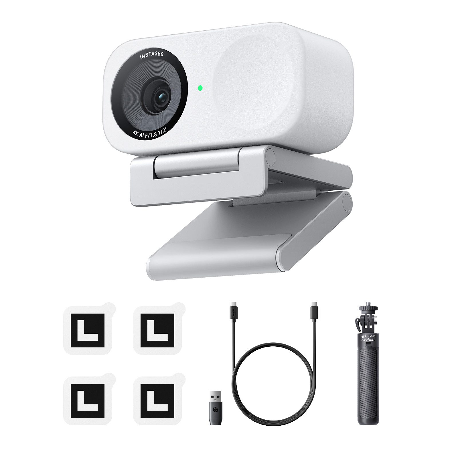 Insta360 Insta360 Link 2C - 4K Webcam für PC/Mac Full HD-Webcam (4K Ultra HD)