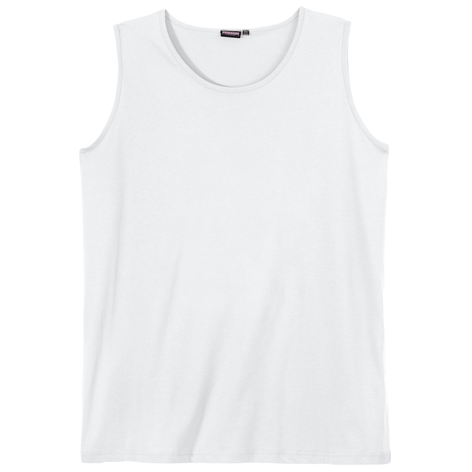 ADAMO Muscleshirt Adamo Fashion Tanktop Basic weiß Übergröße günstig online kaufen