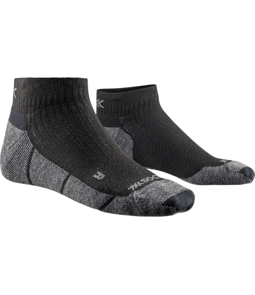 Sportsocken Core Natural Low Cut schwarz/charcoal Herren - 1 Paar