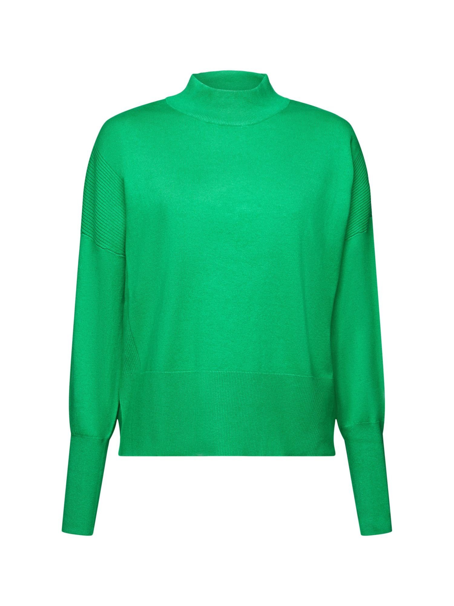 edc by Esprit Esprit Stehkragenpullover Pullover mit Stehkragen GREEN | Sweatshirts