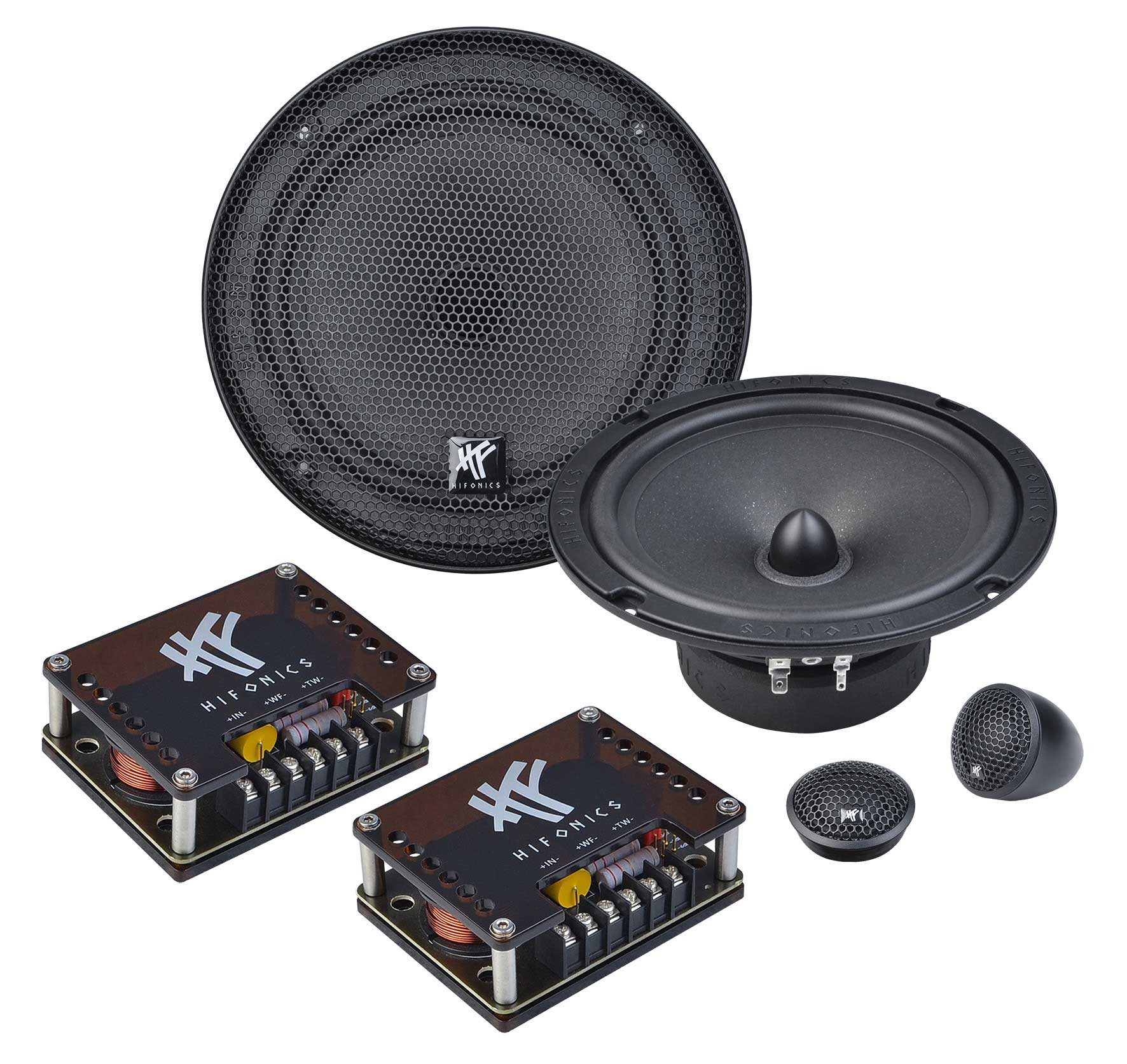 Hifonics Titan TRX6.2C, 16,5 cm (6,5) 2-Wege Komponenten-System Auto-Lautsprecher (100 W)