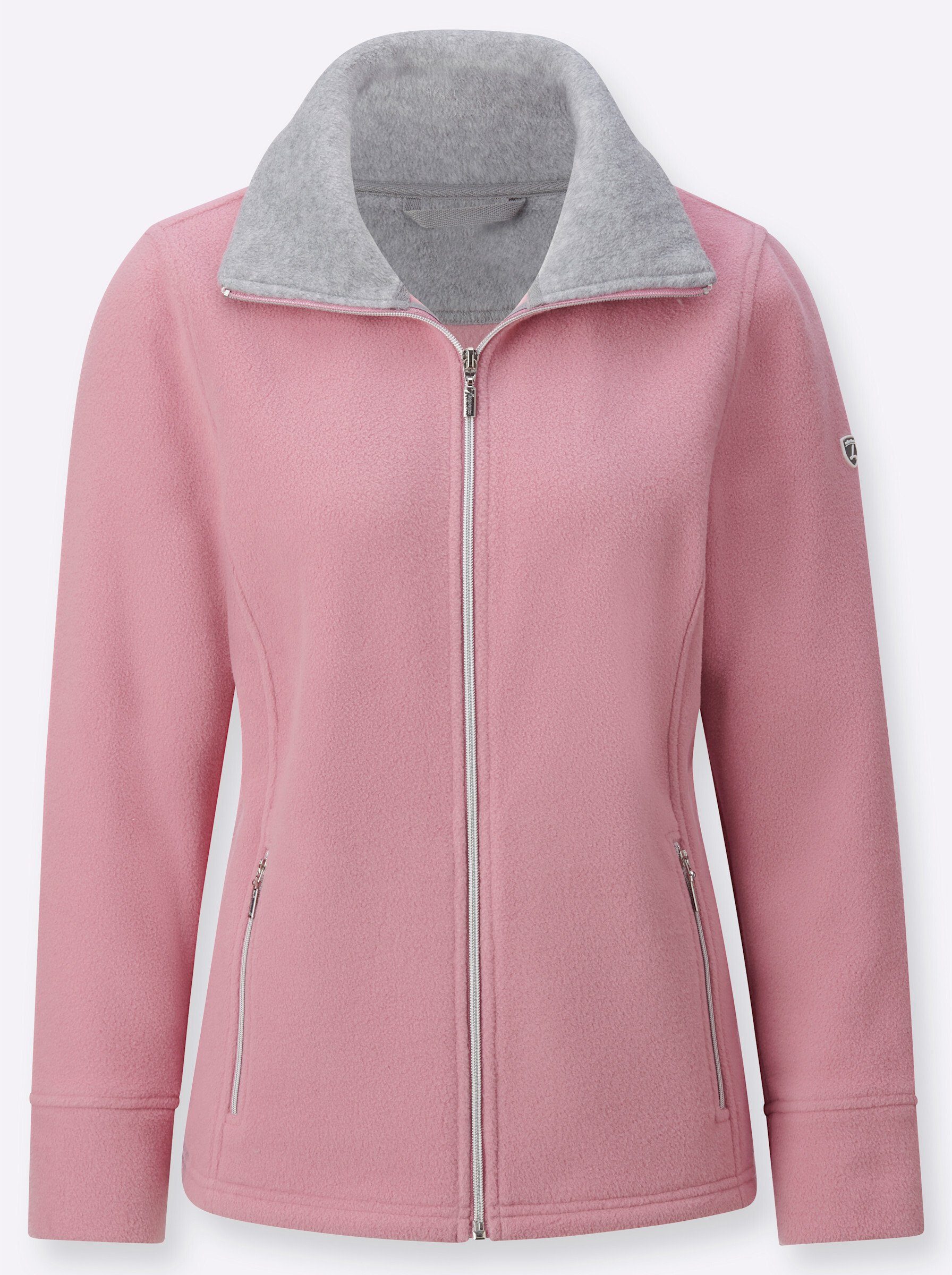 Fleecejacke Fleece-Jacke Langarm