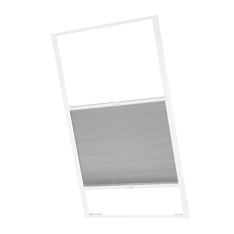passend ventanara Fenster Dachfensterplissee Dachfenster Velux für C02, Grau