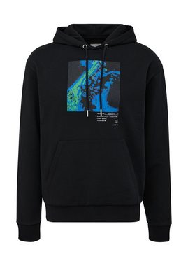 QS Hoodie mit Frontprint