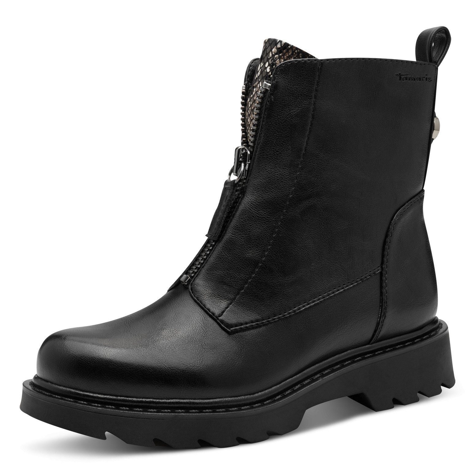Tamaris Stiefelette, Blockabsatz, Boots mit Front- günstig online kaufen
