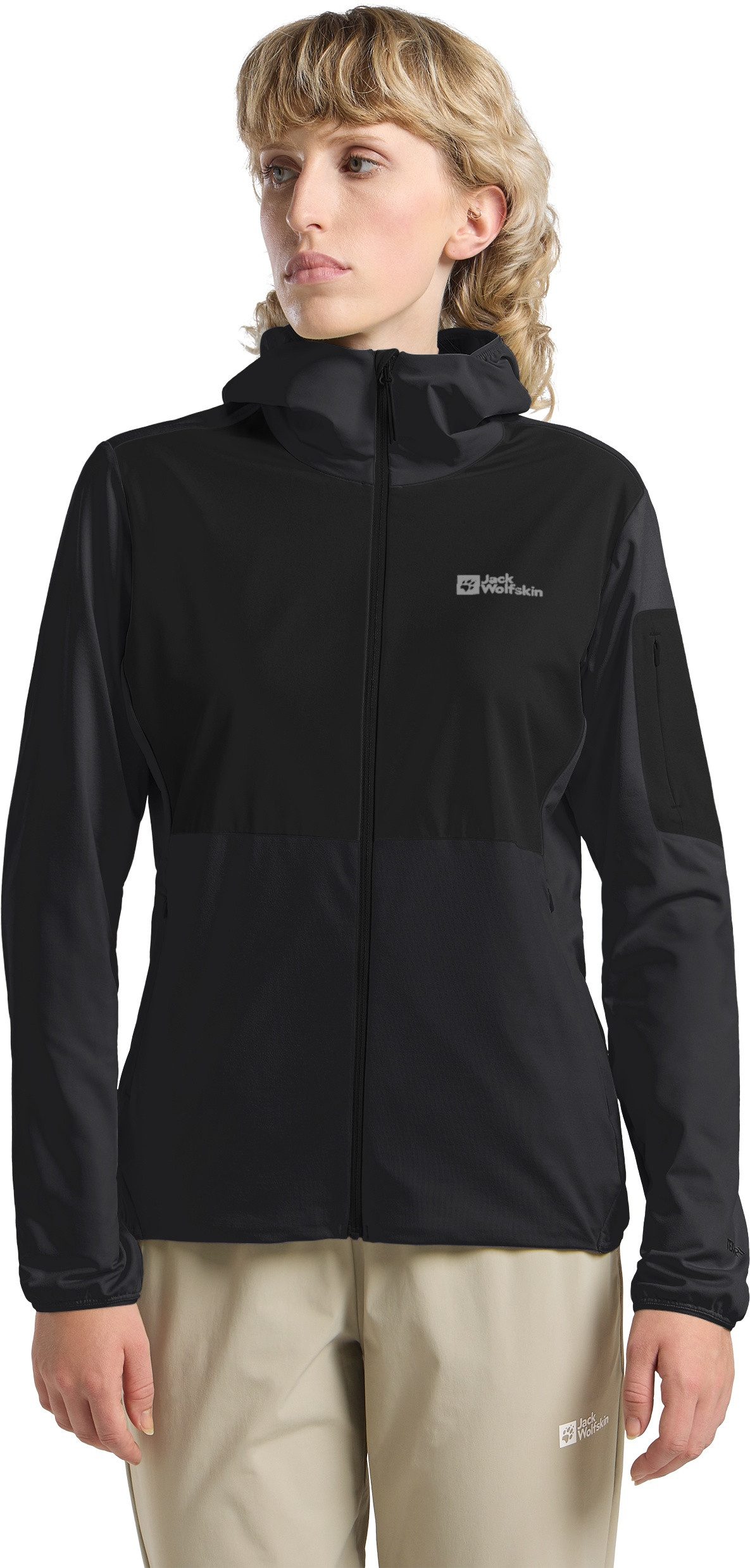 Jack Wolfskin Kapuzenfleecejacke PRELIGHT TRAIL HOODY W günstig online kaufen