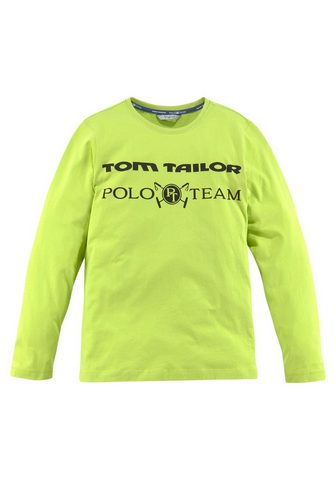 TOM TAILOR Polo Team Marškinėliai ilgomis rankovėmis su Log...