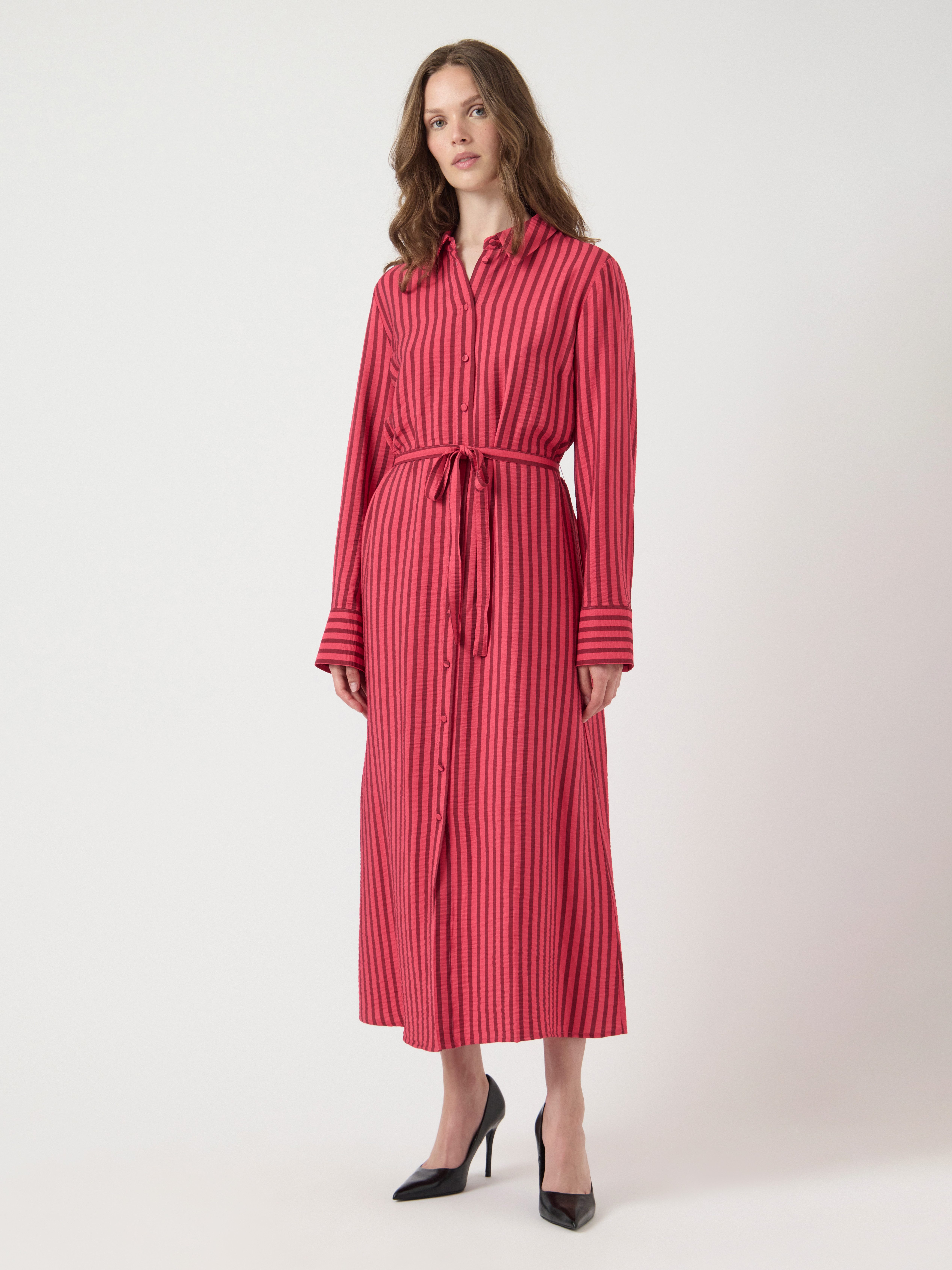 Y.A.S Hemdblusenkleid YASKAYA LS LONG SHIRT günstig online kaufen