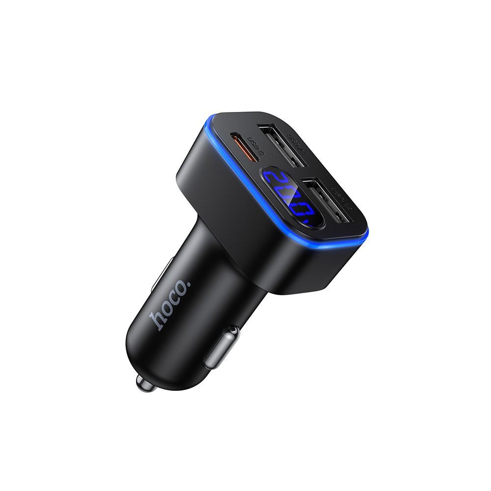 hoco. Elektrorasierer Hoco Z63A Kfz-Ladegerät 42 W USB-C PD QC LCD