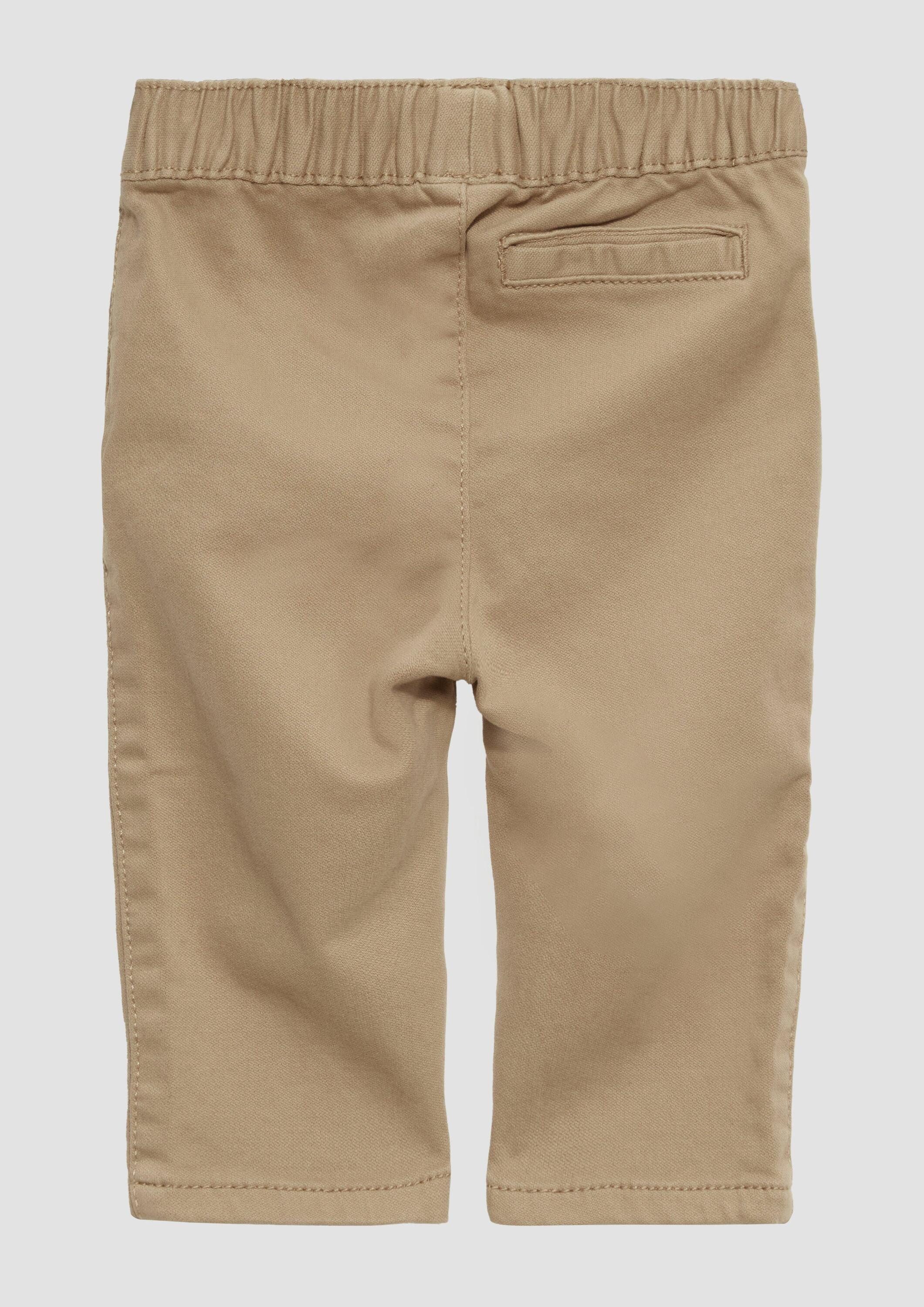 s.Oliver Chinos Hose Baumwollchino mit Elastikbund – Bild 2 von 3