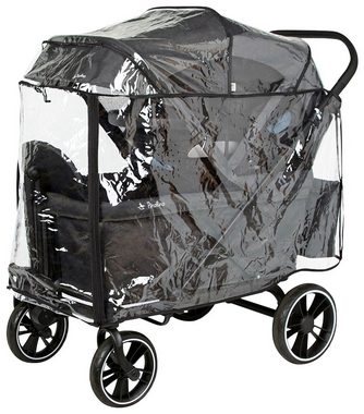 Pinolino® Bollerwagen Cruiser Premium (Set), BxTxH: 118x64x116 cm, inkl. Babyschalenadapter und Regenschutzhaube