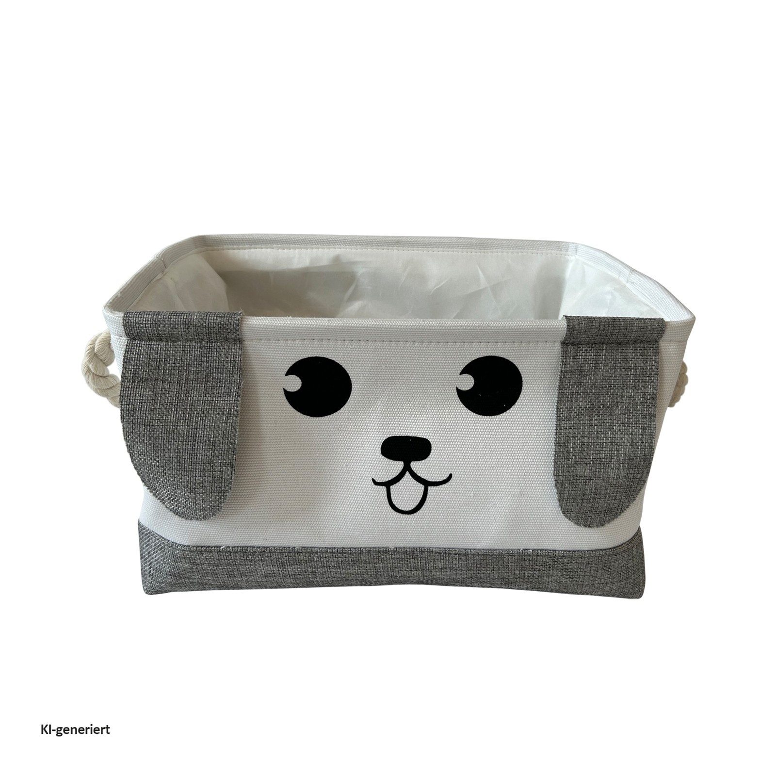 HTI-Living Aufbewahrungskorb Aufbewahrungskorb Hase eckig (Stück, 1 St., 1 Aufbewahrungskorb), Aufbewahrungsbox Tiermotiv Kinderzimmer