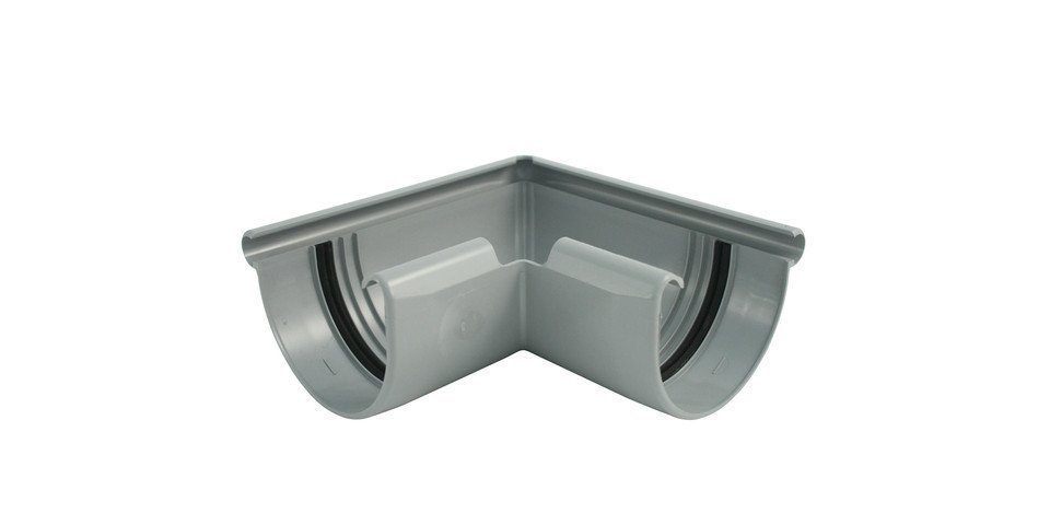 Marley Deutschland GmbH Dachrinnenreiniger Marley Rinnenwinkel NW 125 mm, Außenecke, 90°