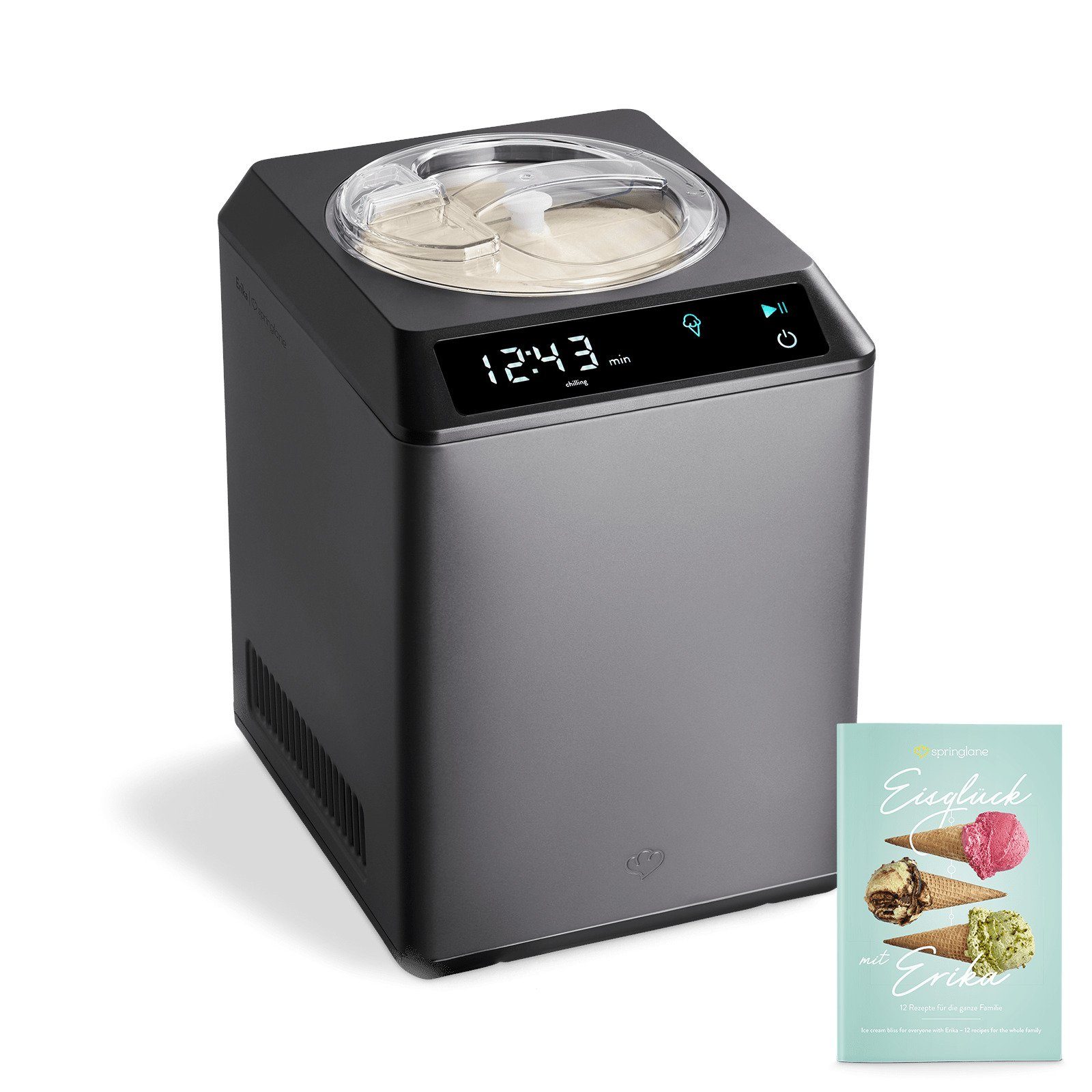 Springlane Eismaschine & Joghurtbereiter mit Kompressor Erika, 2.5 l, 250 W  online kaufen | OTTO