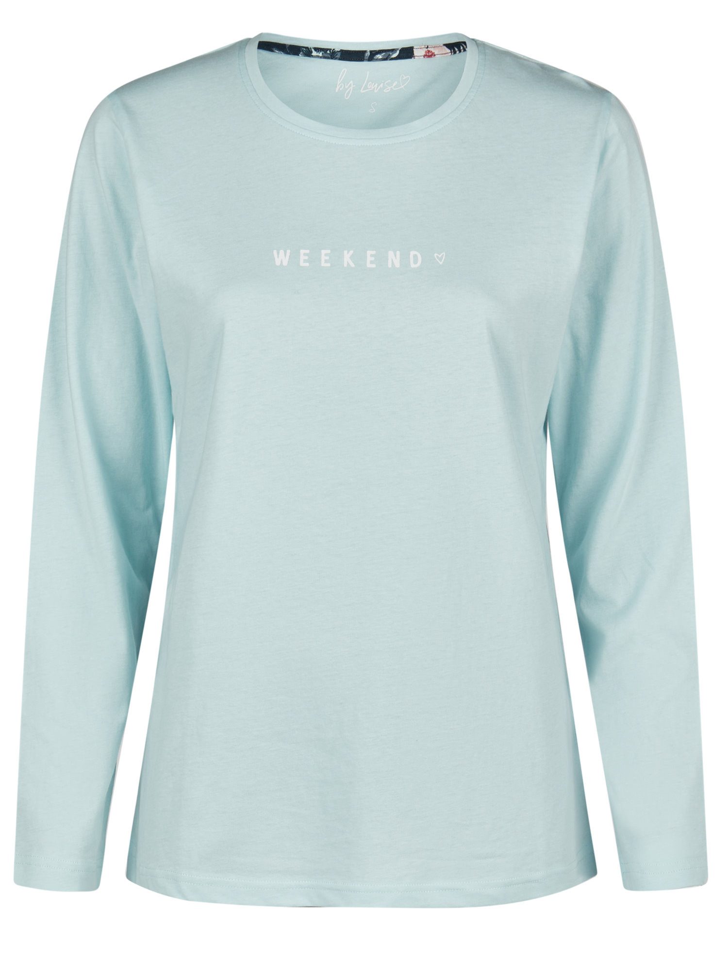 By Louise Schlafanzug Damen Pyjama lang (2 tlg) Modisches Design günstig online kaufen