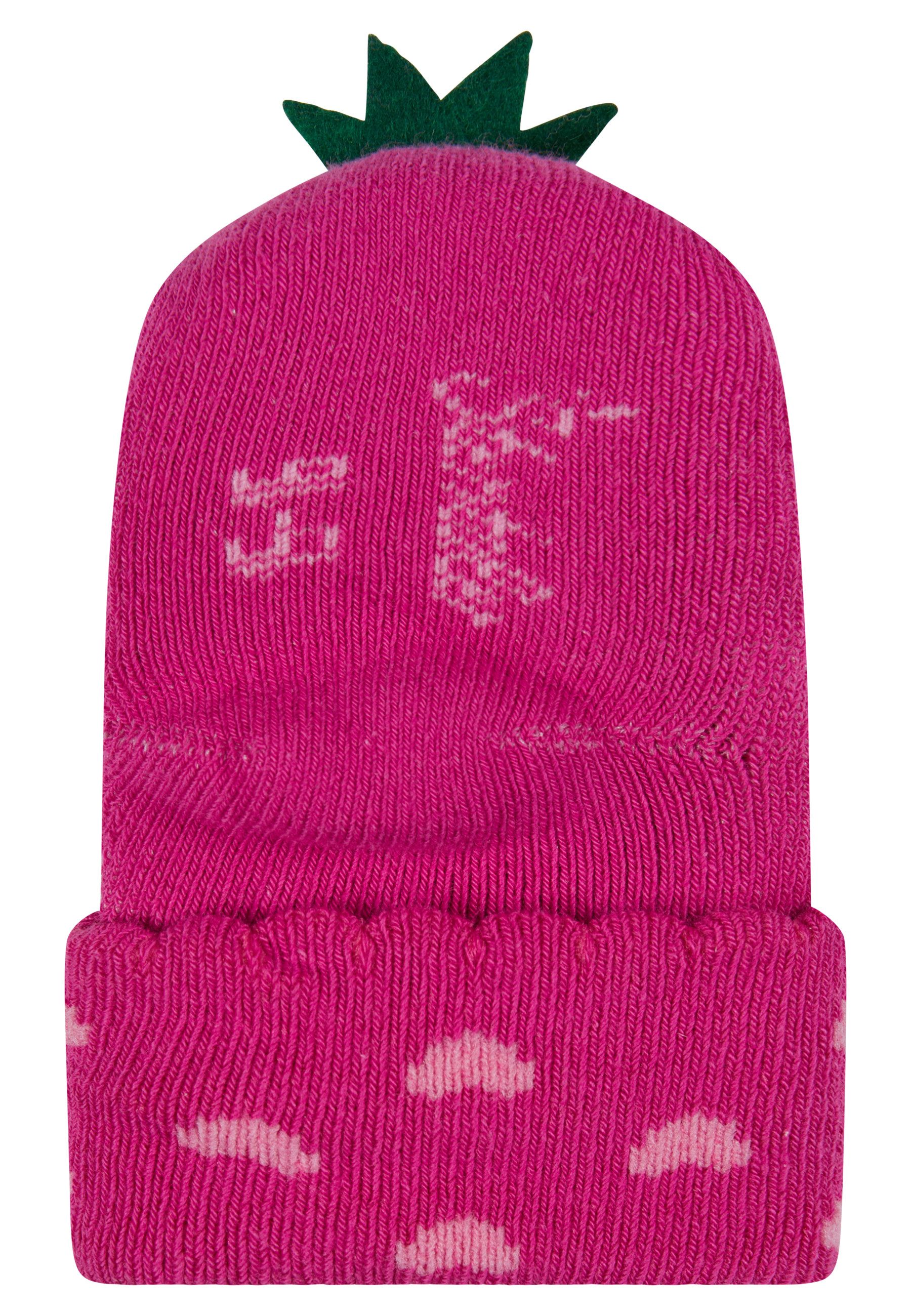Sterntaler® Rasselsocke Baby Rasselsocken Ananas, Baby Socken mit Umschlag, Innenfrottee und Rasselfigur