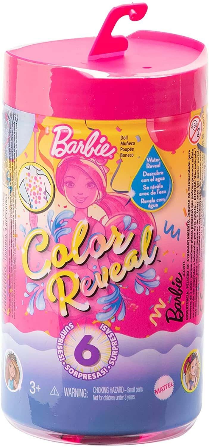 - Mattel Reveal Serie GmbH Chelsea Anziehpuppe Mattel GTT26 Barbie Party Sortiment Color