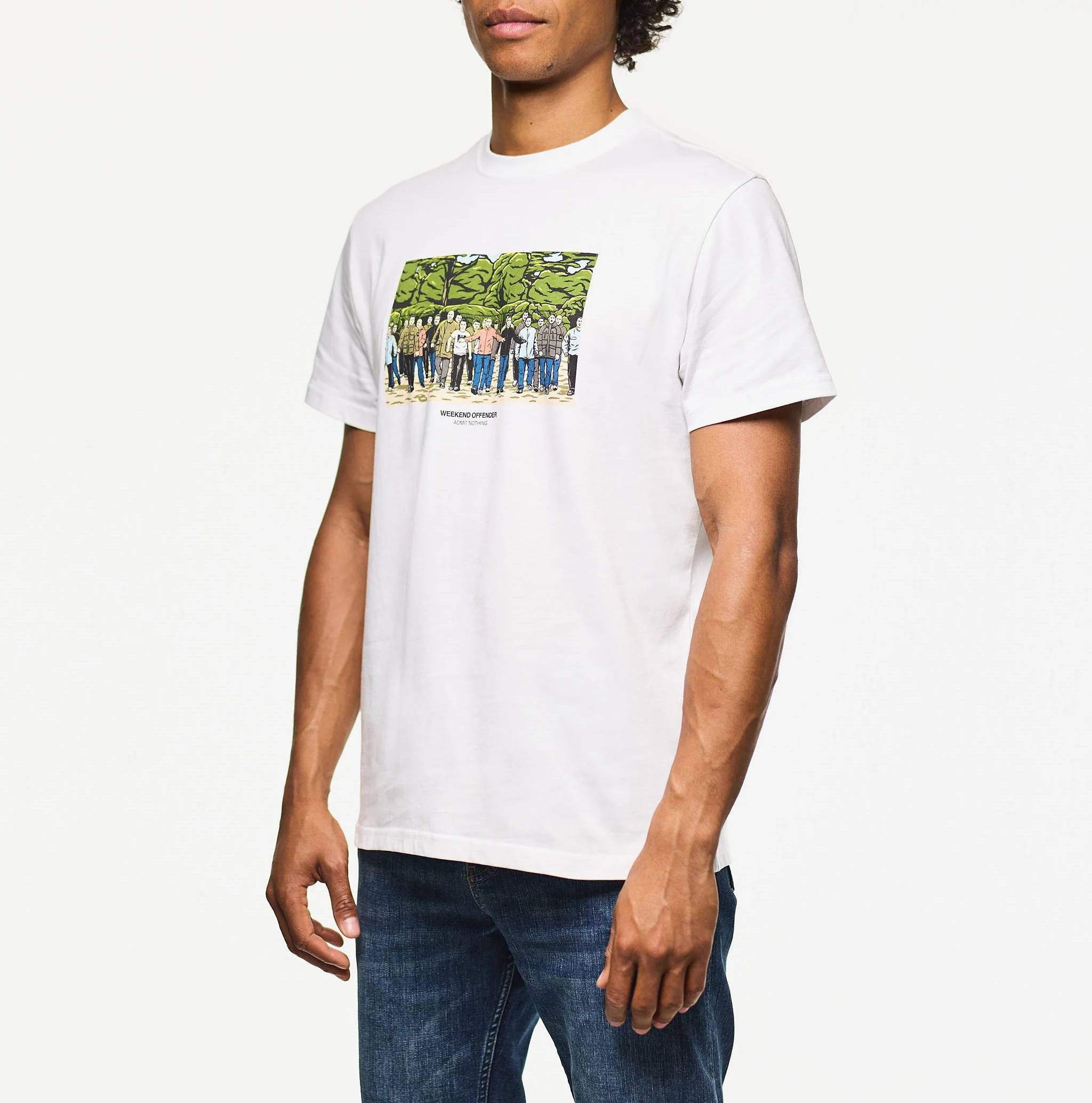 Weekend Offender T-Shirt T-Shirt Weekend Offender GSE white günstig online kaufen
