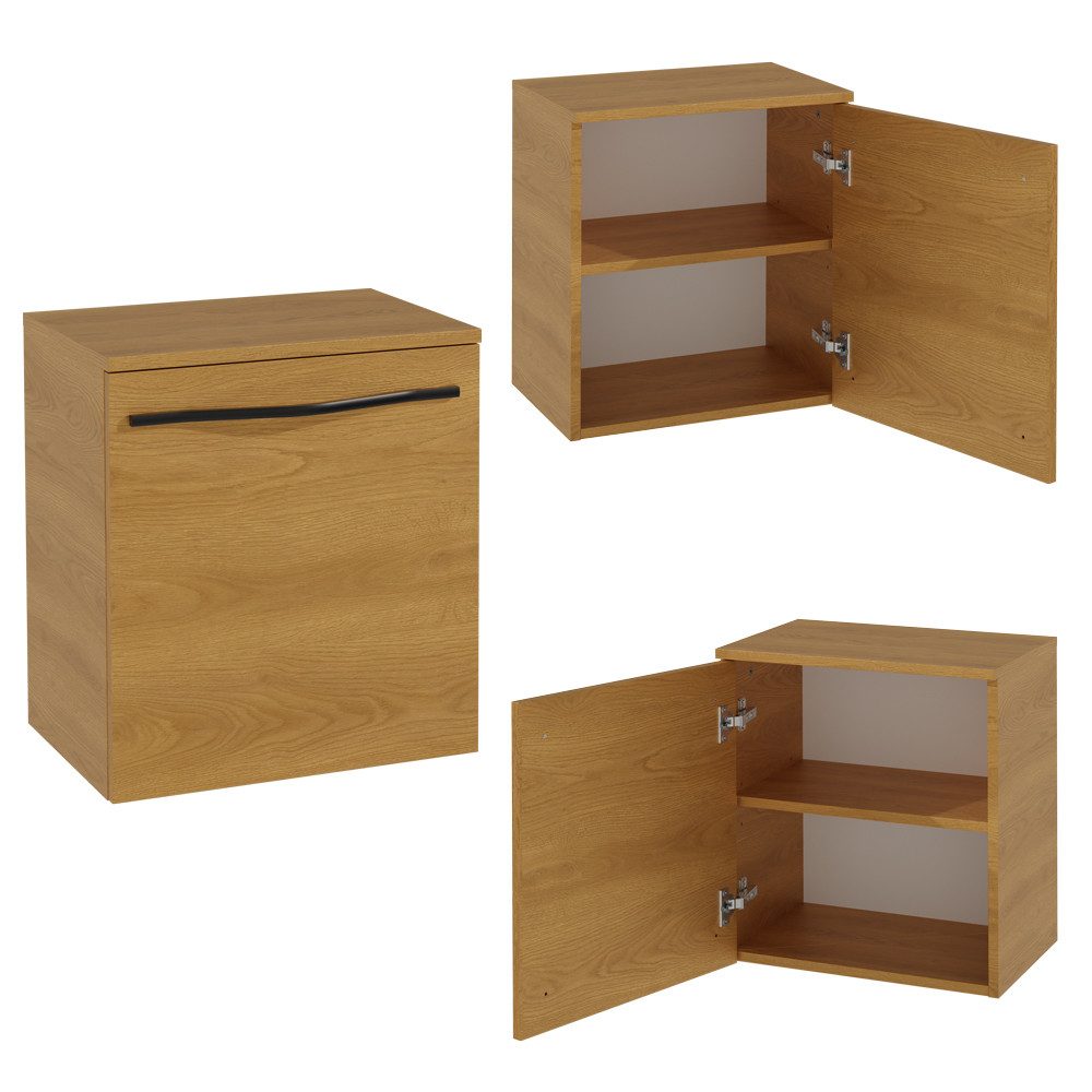 Lomadox Seitenschrank PIHA-145 Beistellschrank Badschrank Unterschrank günstig online kaufen