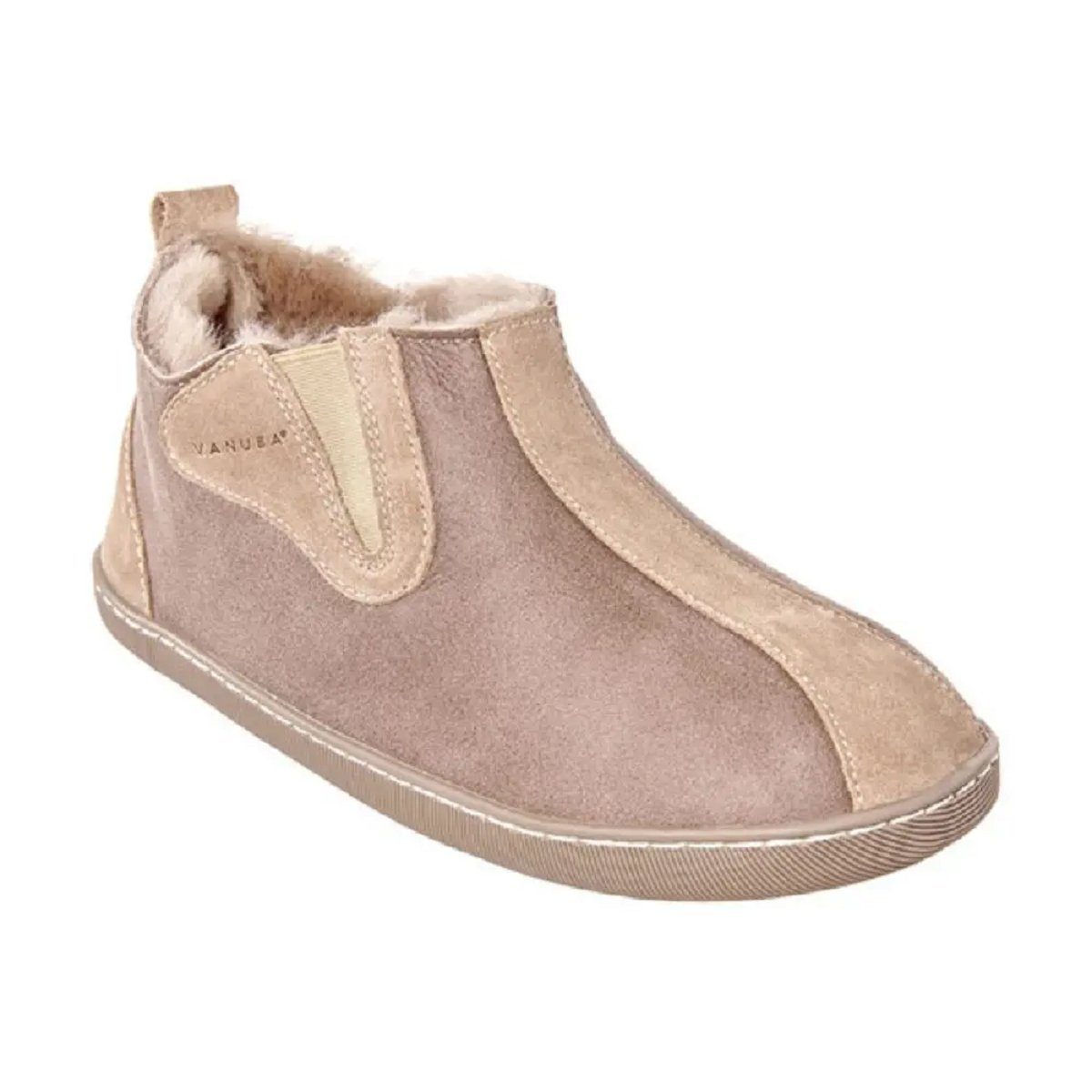 Mein Style Lammfellschuhe Gummizug Pantoffel