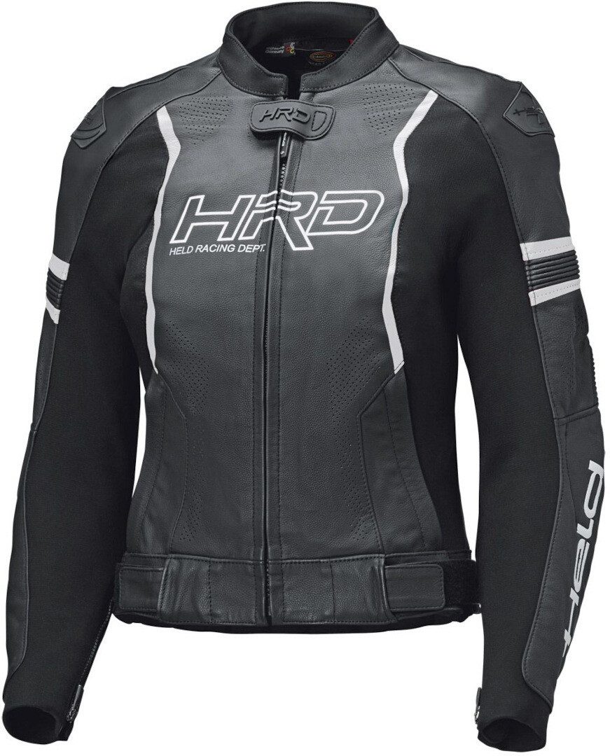 Held Biker Fashion Motorradjacke Street Rocket 4 Damen Motorrad Lederjacke Airbag vorbereitet,Verbindungsreißverschluss,Ellenbogenprotektore