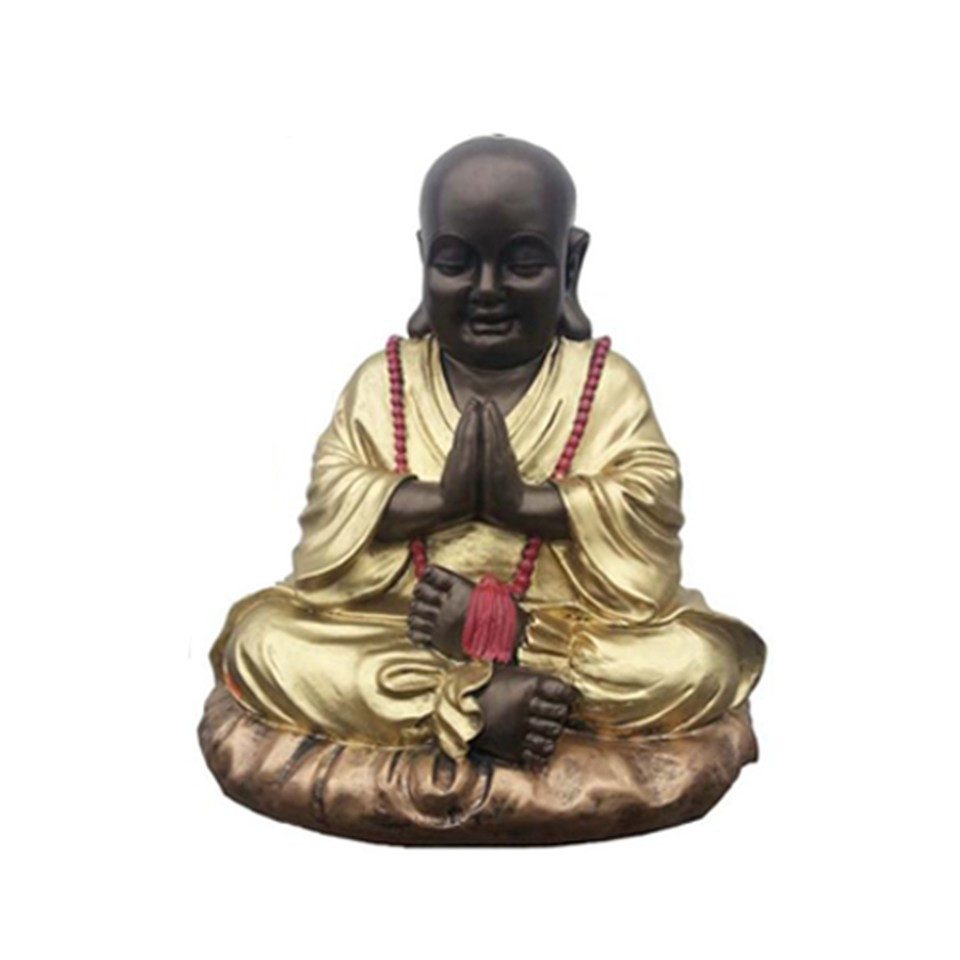 Xlmoebel Buddhafigur Deko Statue Skulptur 50 cm Figuren für stilvolle Akzente, Made in Europa