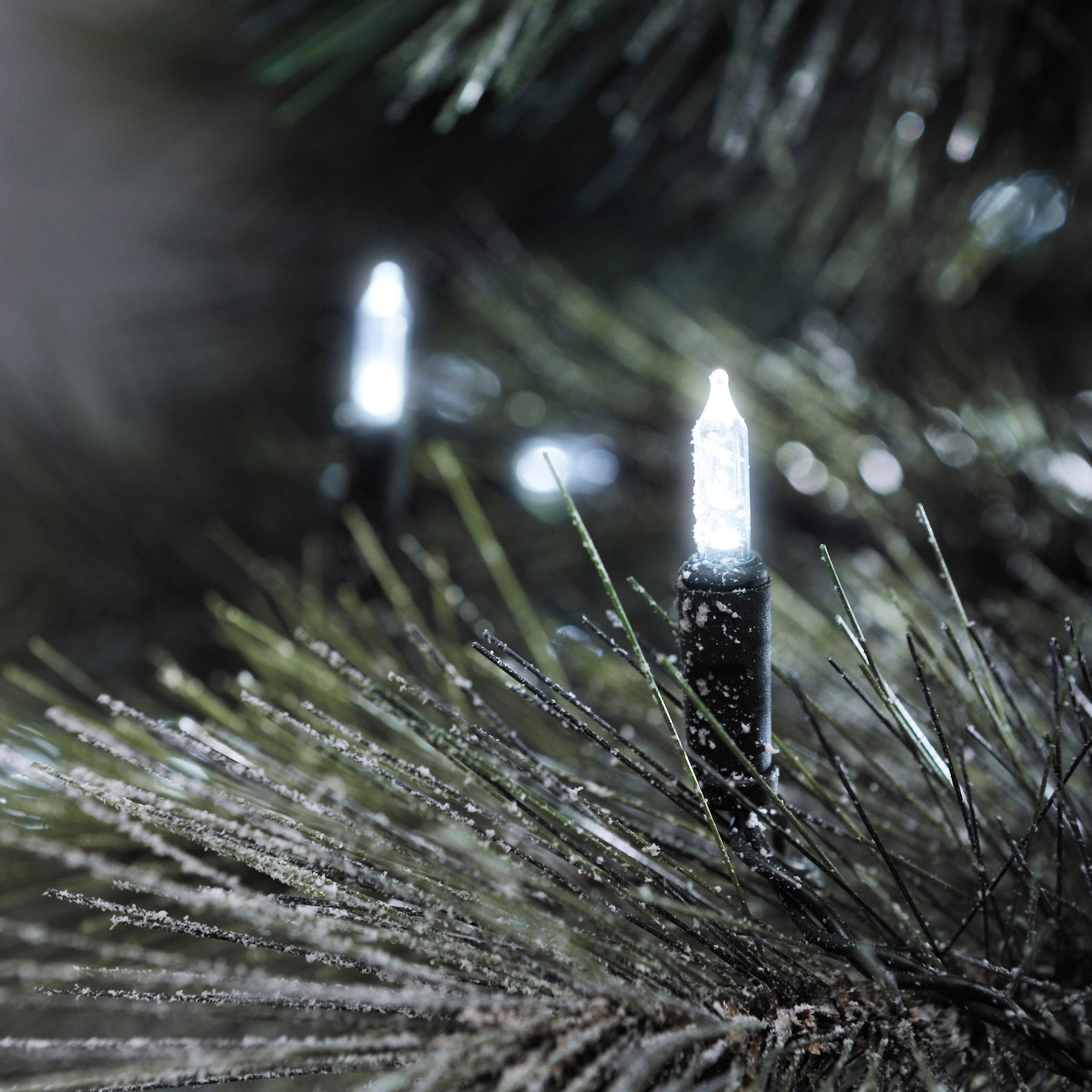 80 KONSTSMIDE Dioden LED-Lichterkette, LED Minilichterkette, 80-flammig, kalt weiße