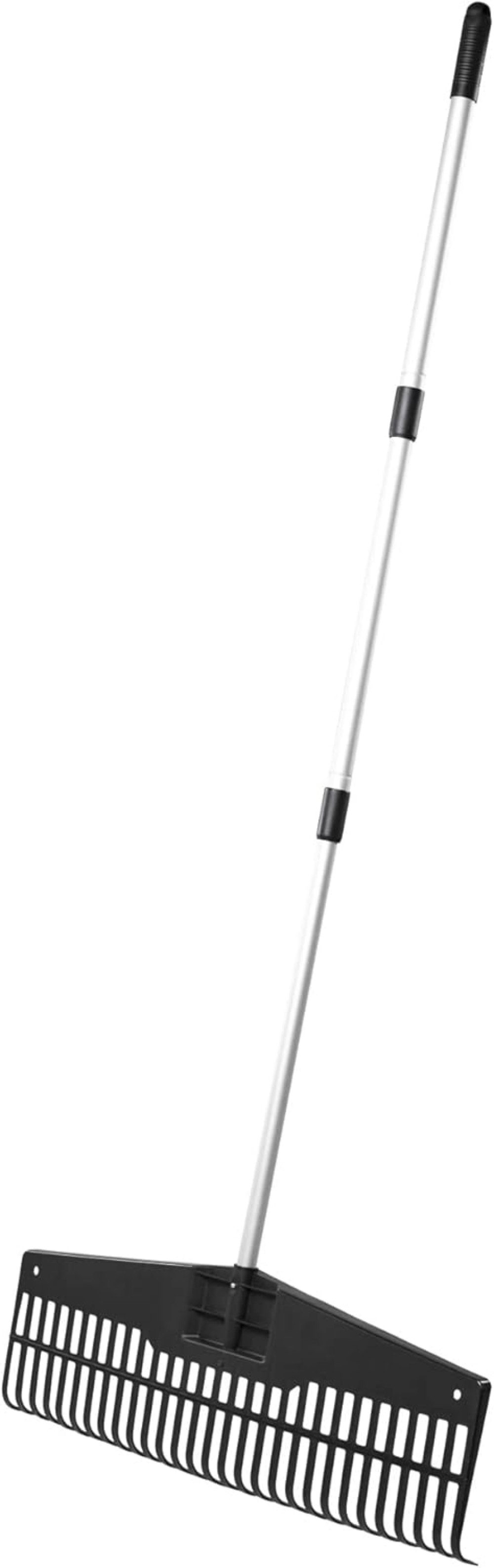 UPP Gartenrechen Jumbo Gartenrechnen mit Teleskopstiel, (1-tlg)