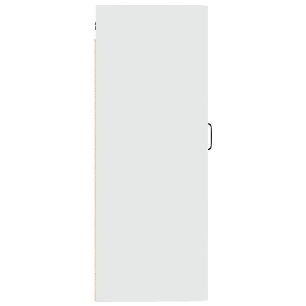 Weiß Hängeschrank (1-St) Fächerschrank cm 35x34x90 Holzwerkstoff vidaXL