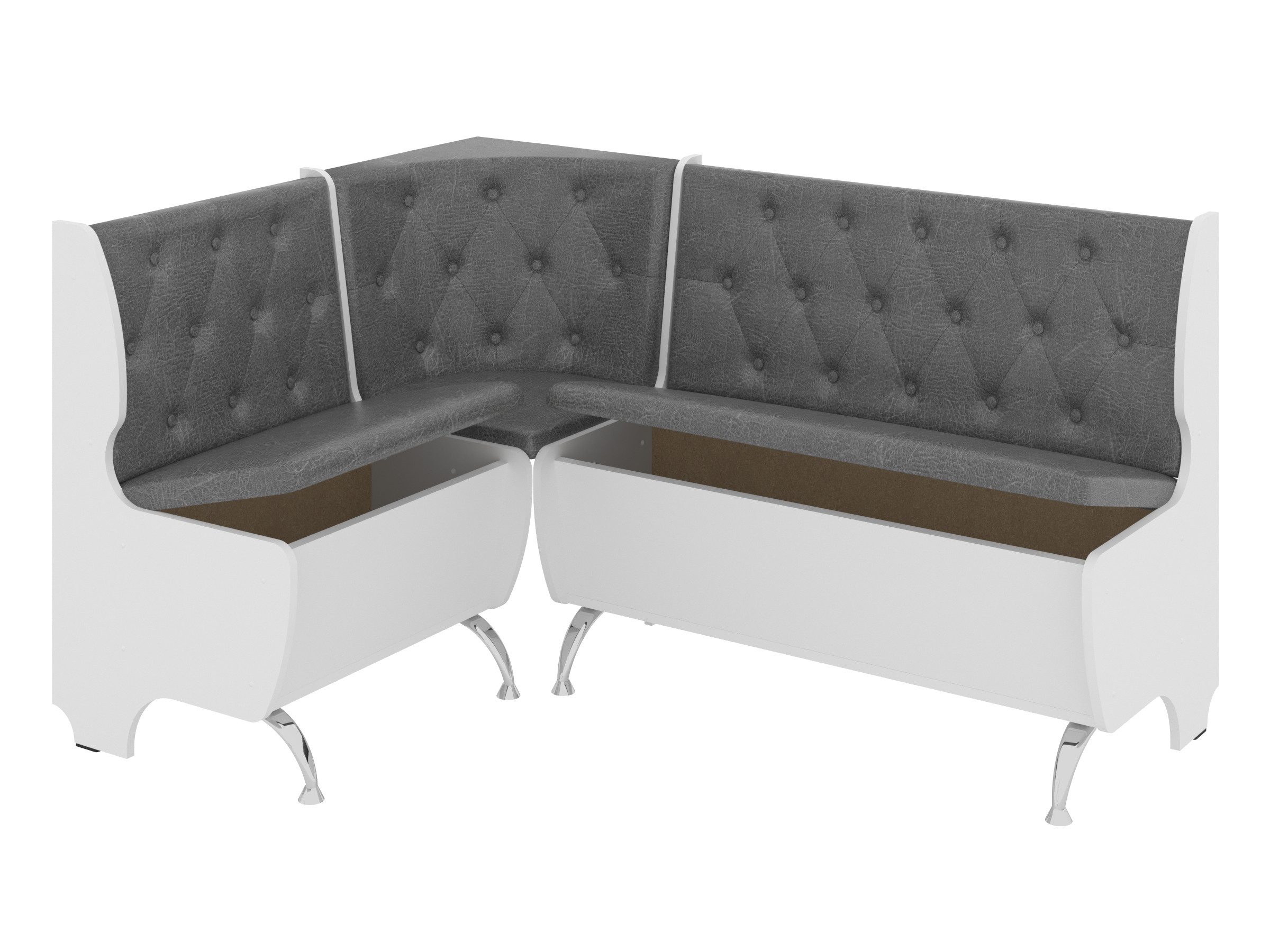 Rodnik Eckbank Admiral (Beidseitig montierbar, Truhenbank, Sitz und Rücken günstig online kaufen