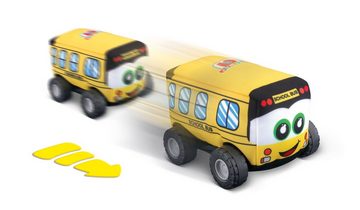 bbJunior Spielzeug-Auto 16-89052 - Spielzeugauto - Schulbus (15cm, gelb), Weicher Stoff und einfach zu reinigen