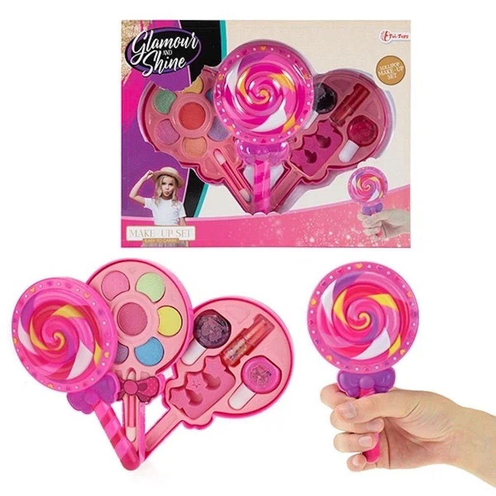 Toi-Toys Schmink-Koffer Make-up Set im Kosmetikkoffer als Lollypop